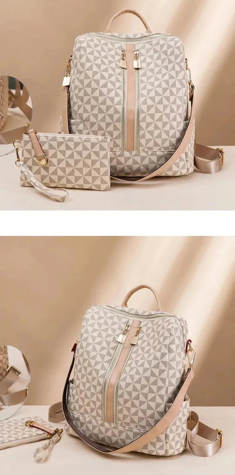 Angelina Women's Backpack + Free Wallet - Image 10