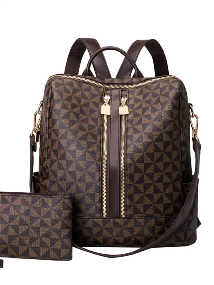 Angelina Women's Backpack + Free Wallet - Image 8