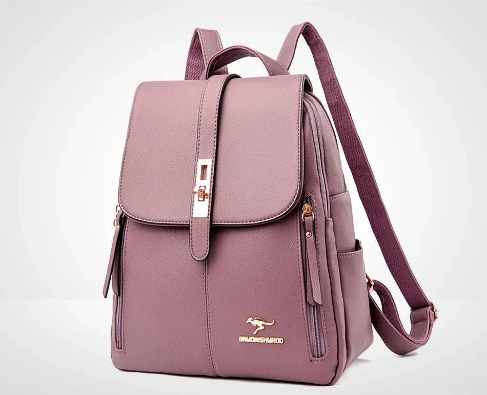 Aurora Leather Backpack - Image 7