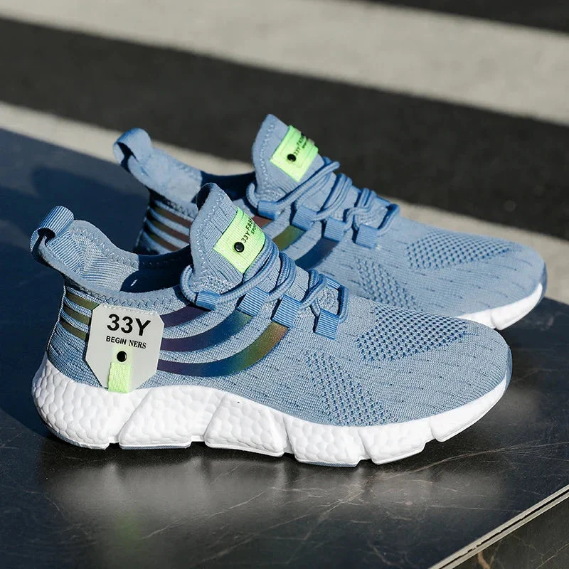 Blue Wolf Unisex Running and Walking Sneakers - Image 7