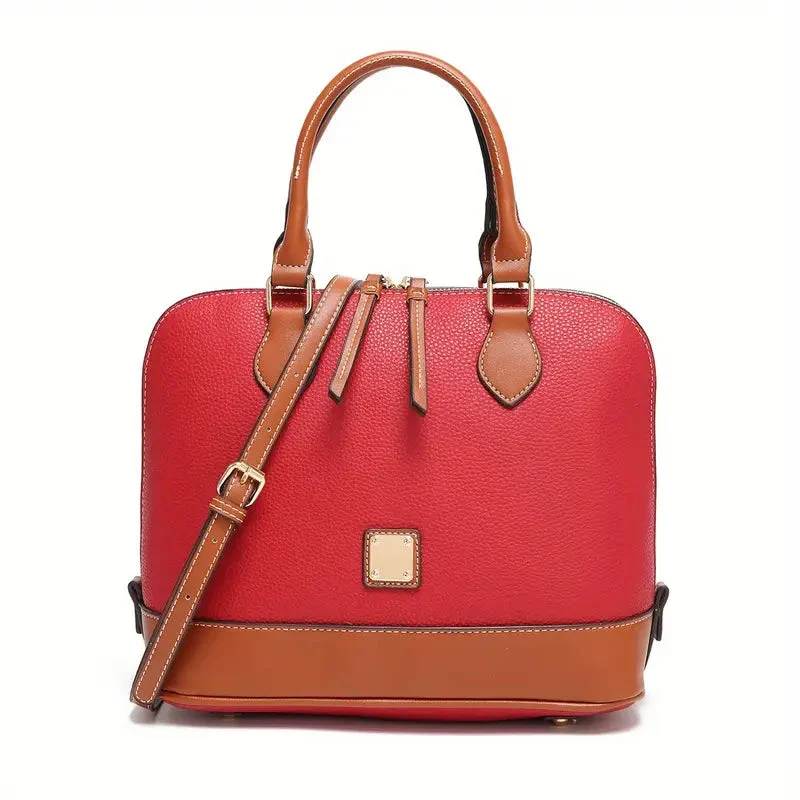 Retro Women's Leather Bag - Helena Classic - Image 14