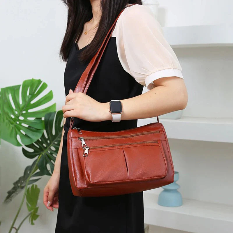 Catherine Soft Leather Bag - Image 4