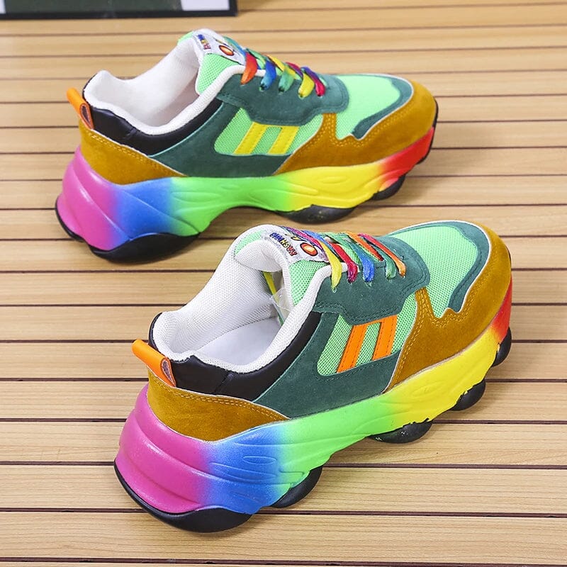 Ergonomic Rainbow Sneakers - Image 12