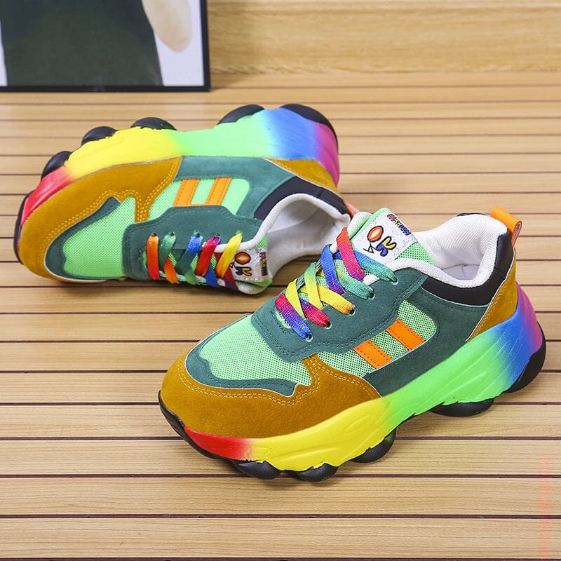 Ergonomic Rainbow Sneakers - Image 5