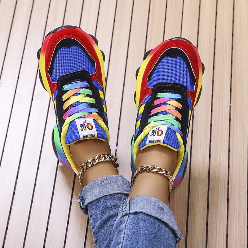Ergonomic Rainbow Sneakers - Image 7