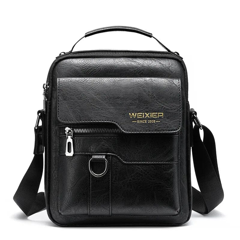 Forgeweix Men's Leather Crossbody Bag - Image 3