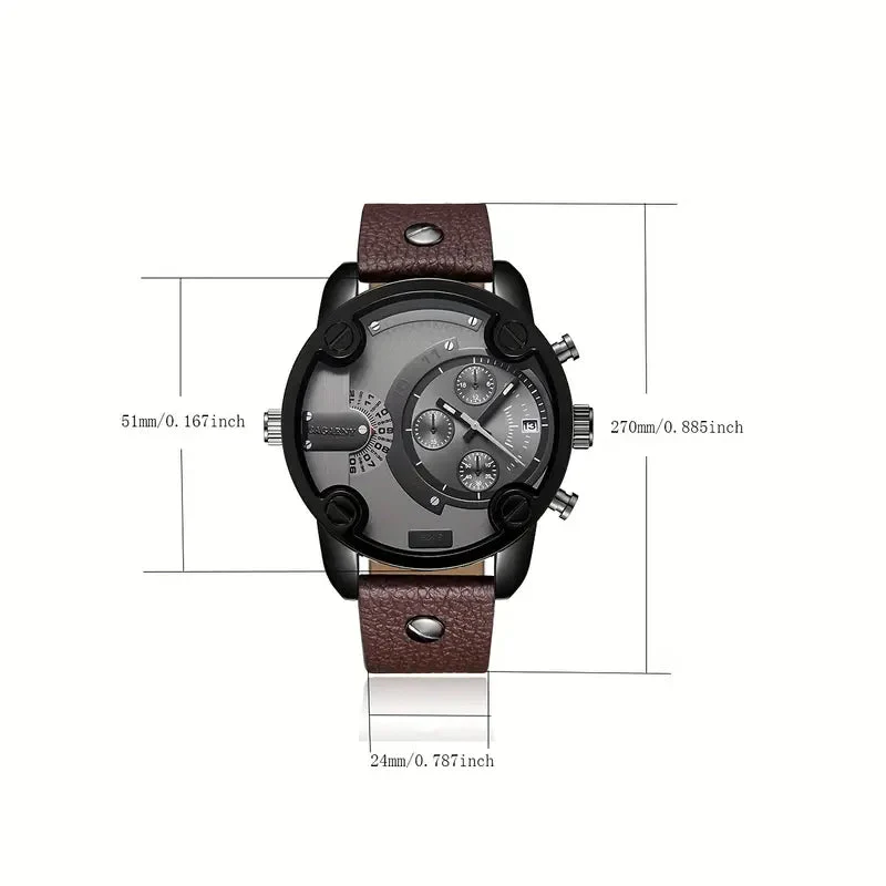Heritage Leather Men's Watch - Image 10