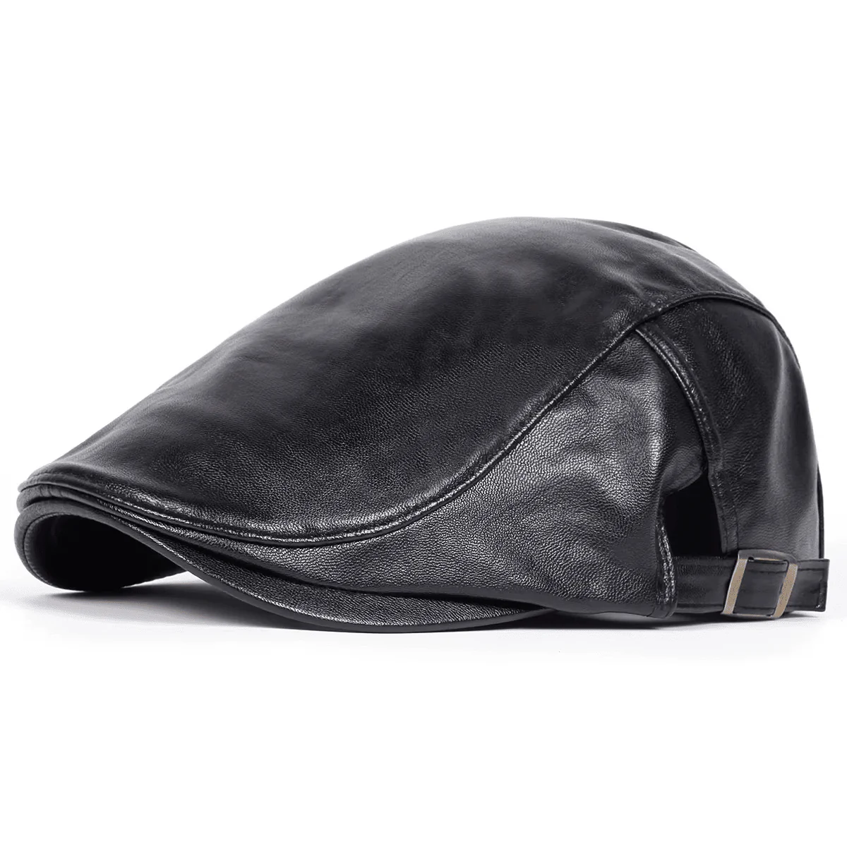High Quality Trendy Leather Beret - Image 10