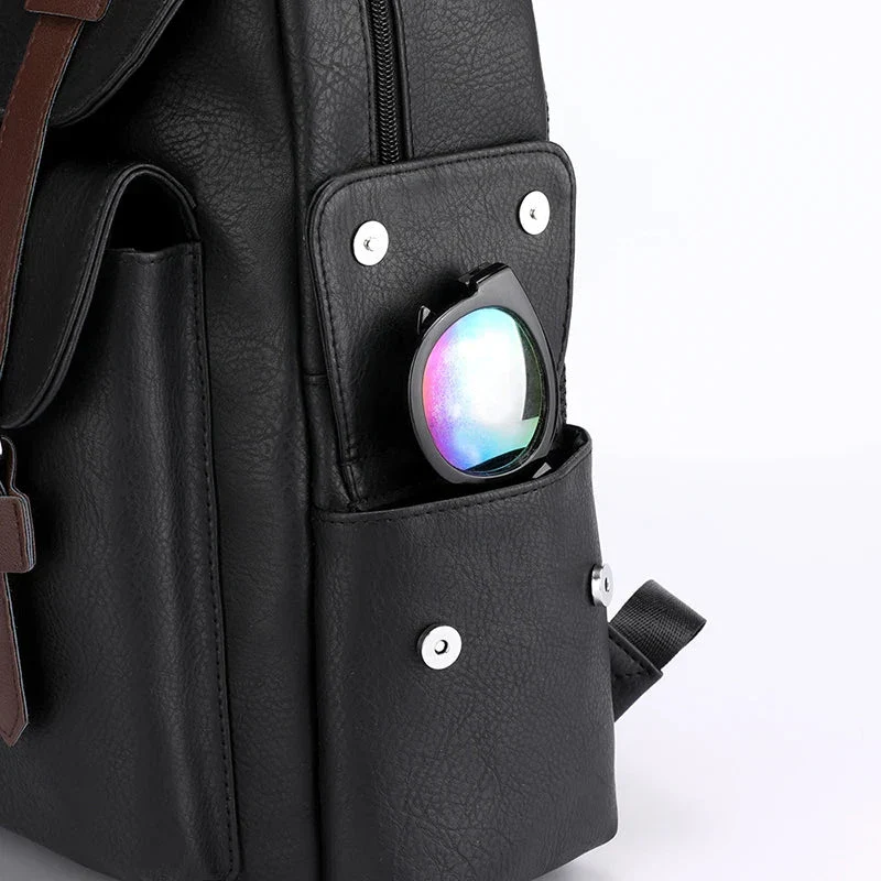 Leather Men's Backpack Balestrine - Image 13