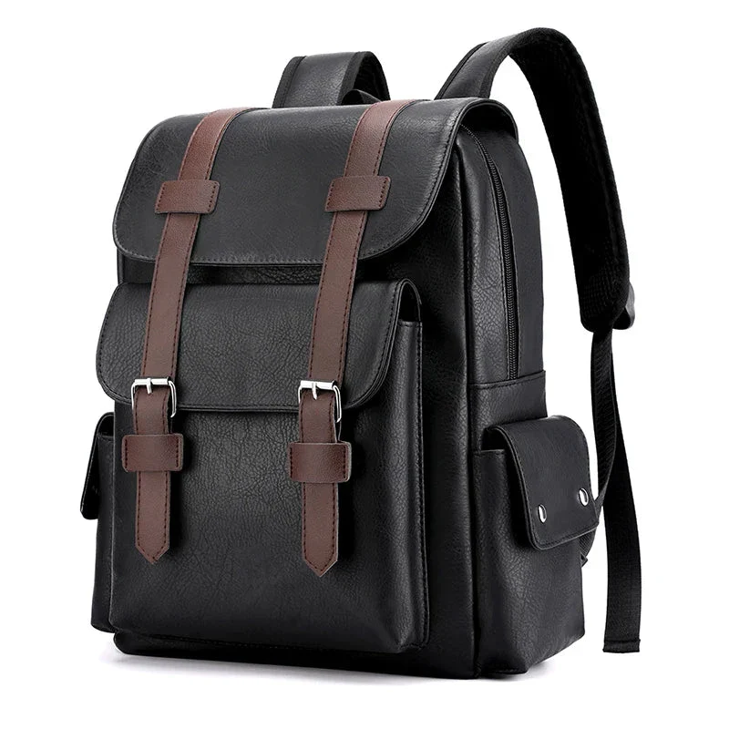 Leather Men's Backpack Balestrine - Image 26