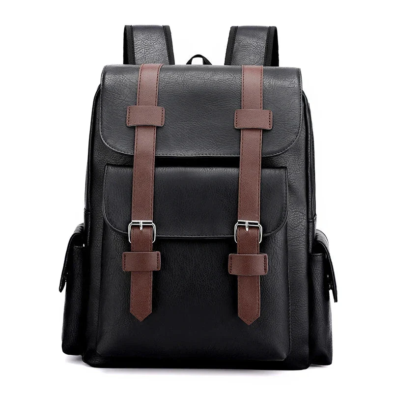 Leather Men's Backpack Balestrine - Image 8
