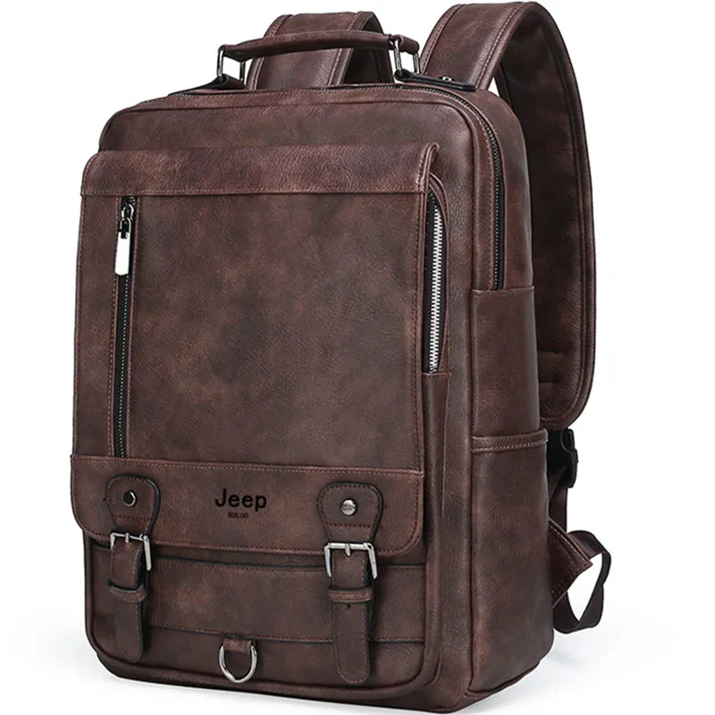 London Leather Backpack - Image 6
