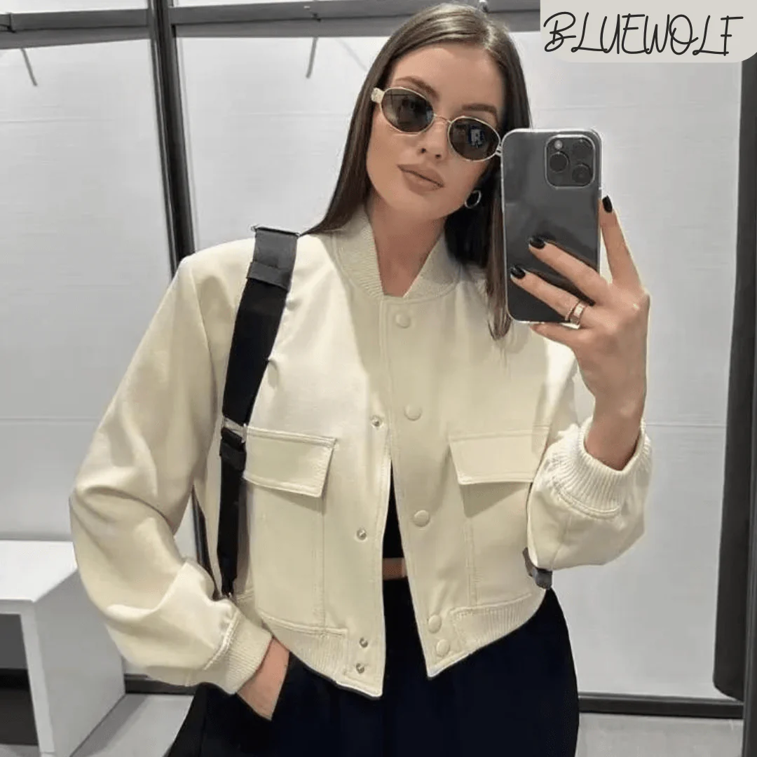 Louise Women's Bomber Jacket - Image 15