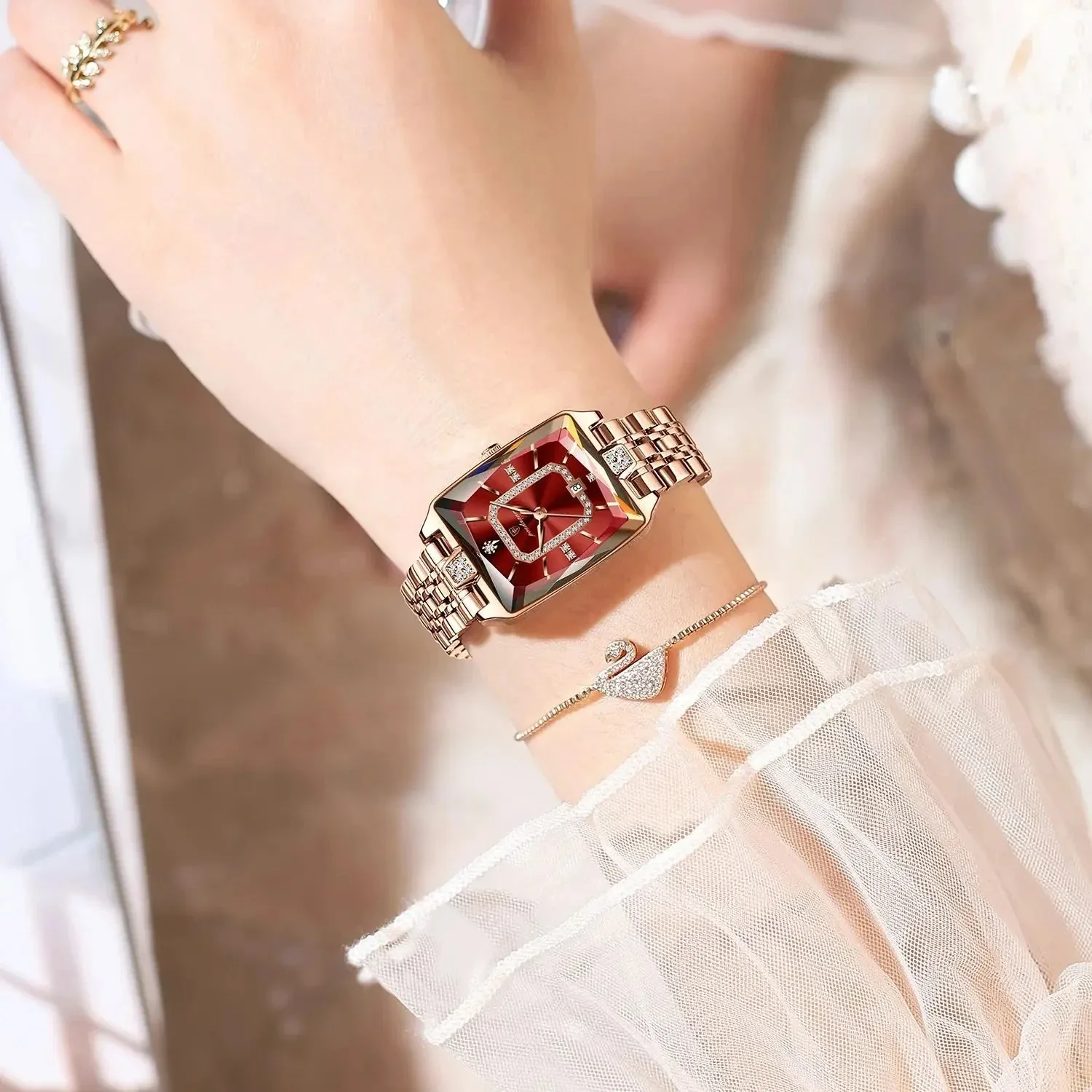 Lunaire Elegance Women's Luxury Watch - Image 11