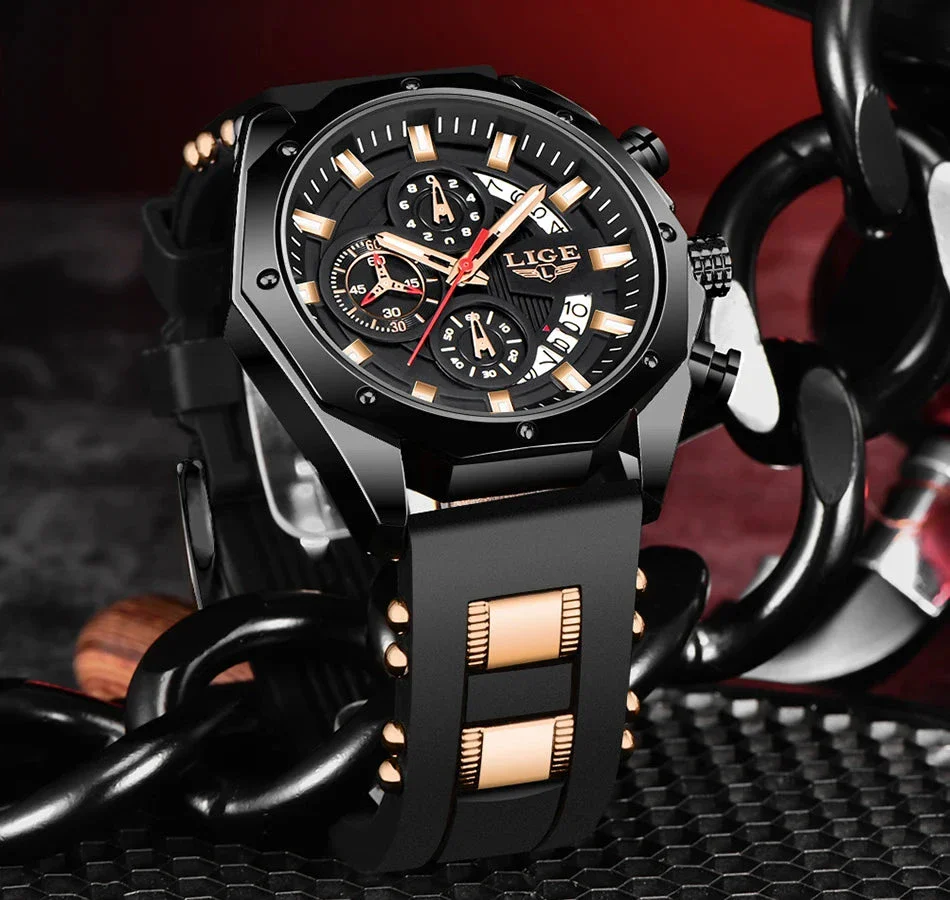 Luxury Men's Watch Vortex Chrono - Image 11