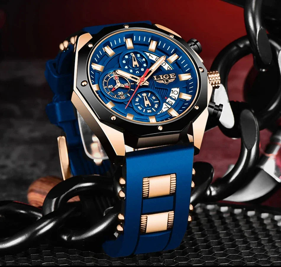 Luxury Men's Watch Vortex Chrono - Image 7