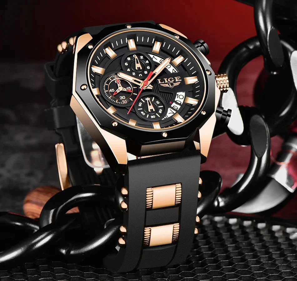 Luxury Men's Watch Vortex Chrono - Image 9