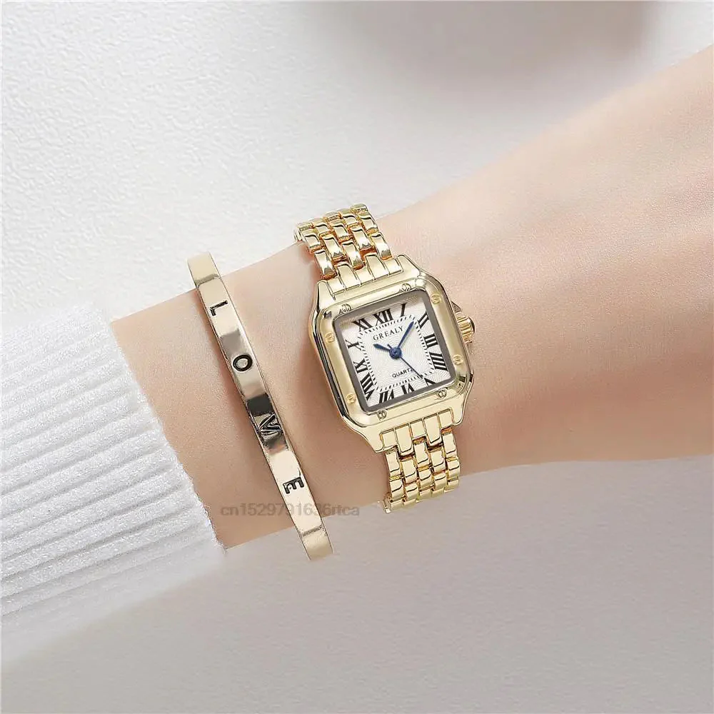 Luxury Quartz Women's Wristwatch with Roman Numerals - Image 5