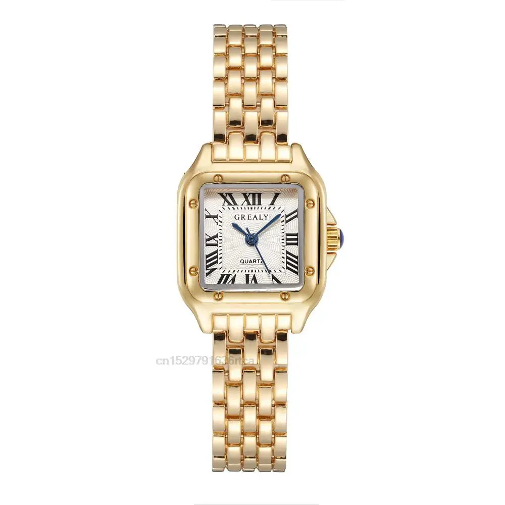 Luxury Quartz Women's Wristwatch with Roman Numerals - Image 9