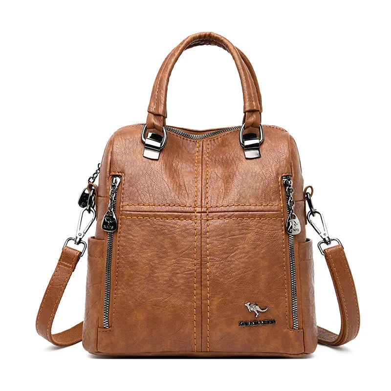 Malu Leather Backpack - Image 4