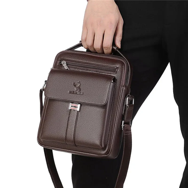 Men's Leather Bag Weix - Image 4