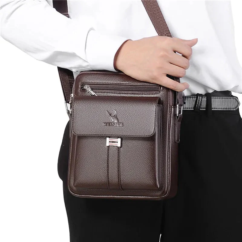 Men's Leather Bag Weix - Image 5