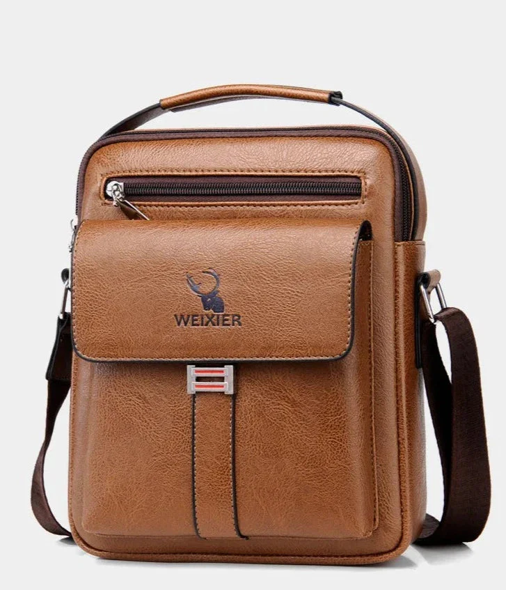 Men's Leather Bag Weix - Image 9