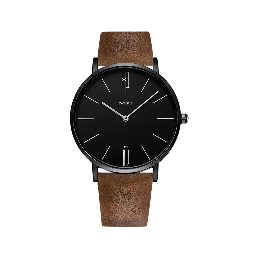 Men's Leather Luxury Watch Veron - Image 13