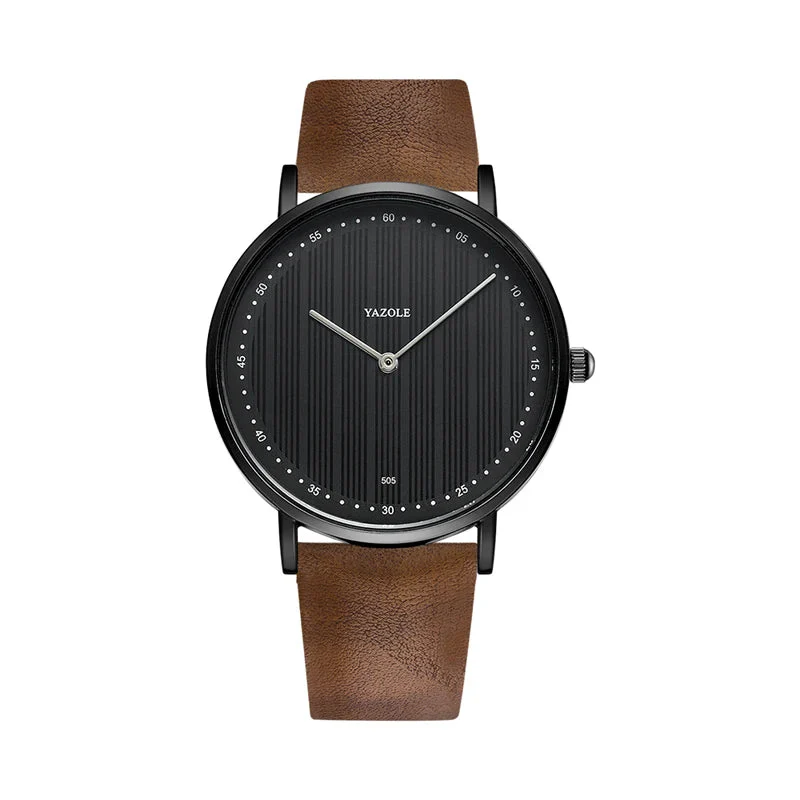 Men's Leather Luxury Watch Veron - Image 17