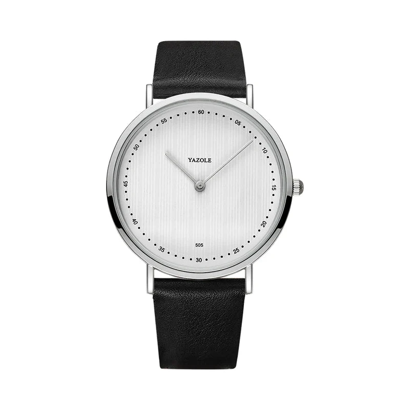 Men's Leather Luxury Watch Veron - Image 7