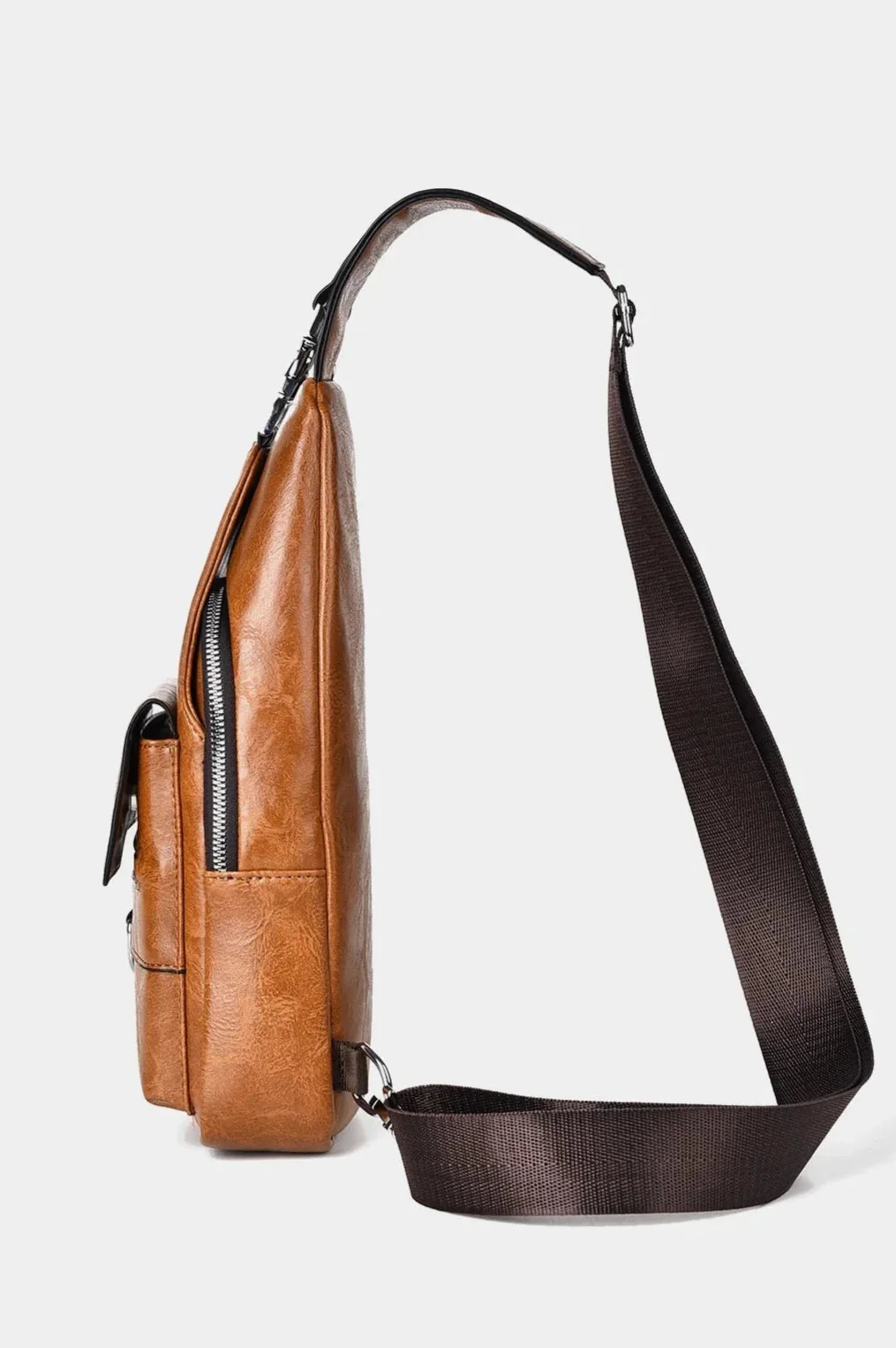 Phoenix Leather Crossbody Bag - Image 16