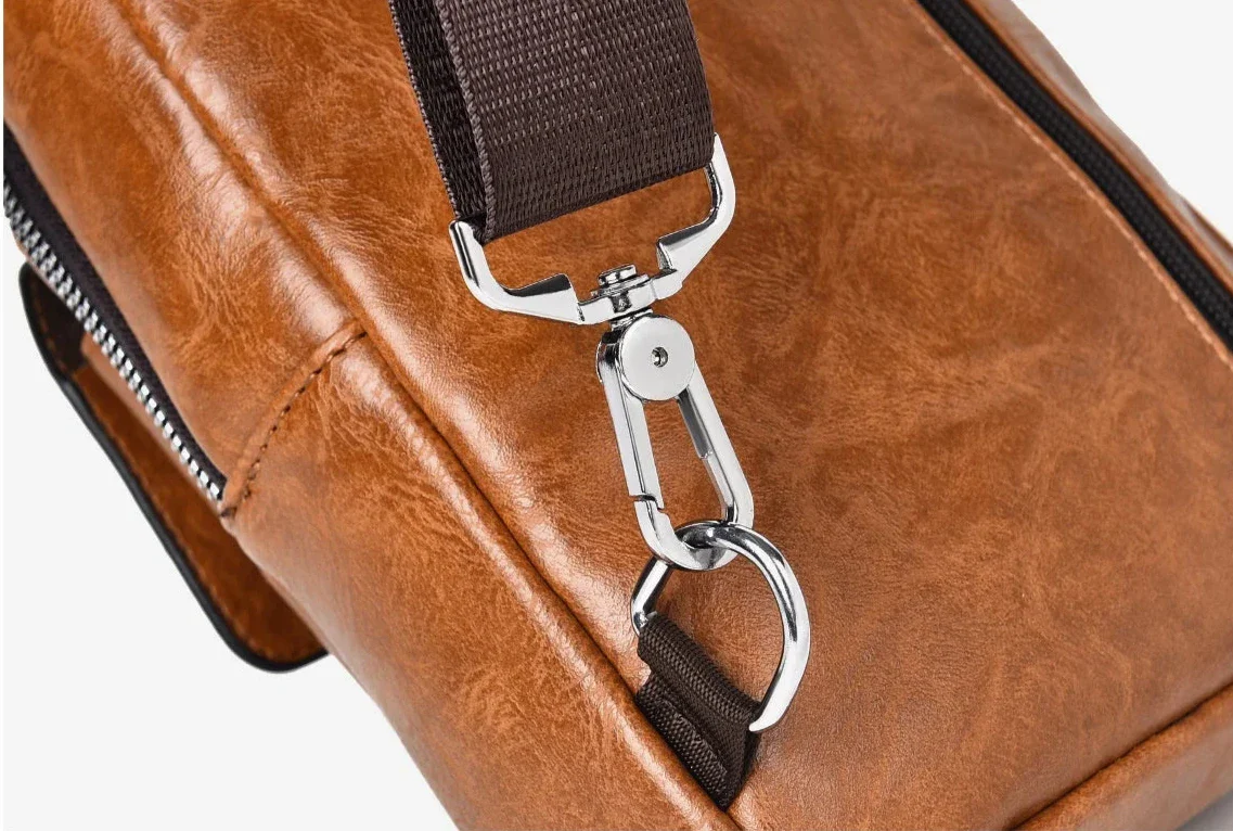 Phoenix Leather Crossbody Bag - Image 22