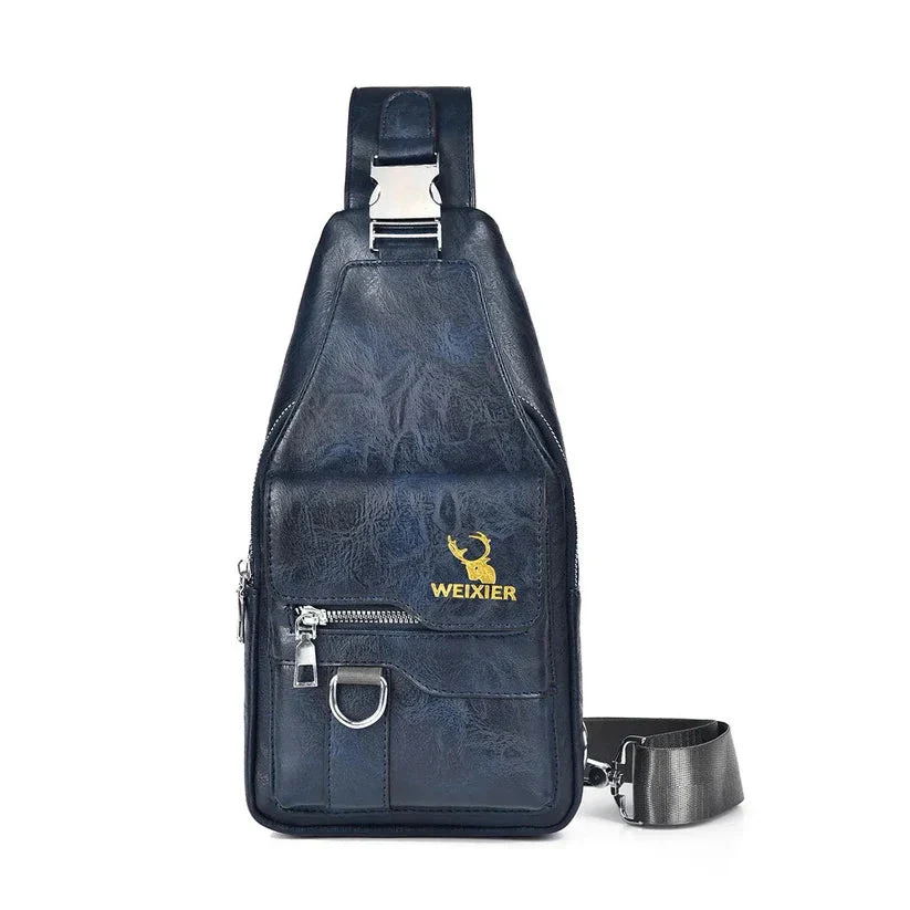 Phoenix Leather Crossbody Bag - Image 6