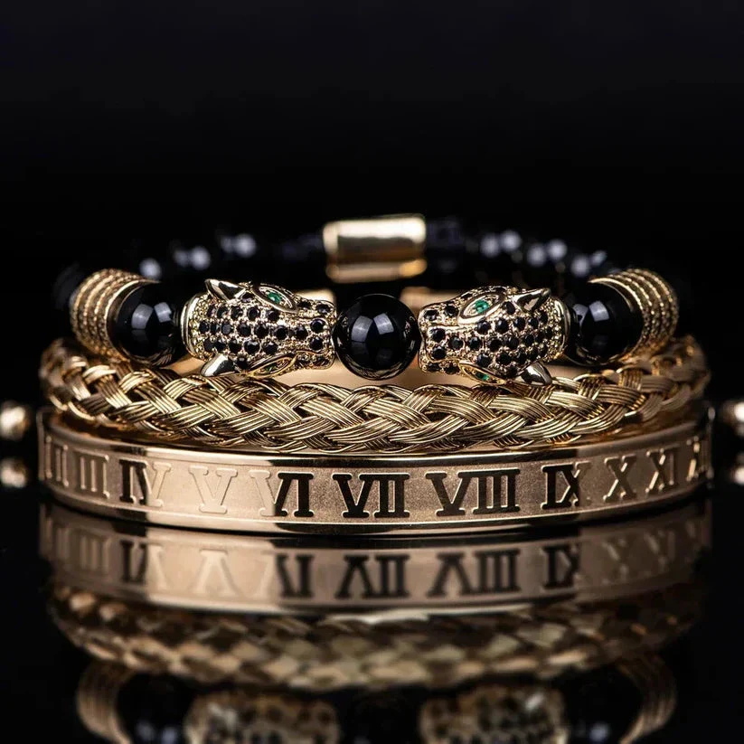 Men's Shiny Ármeths Bracelet Set - Image 17