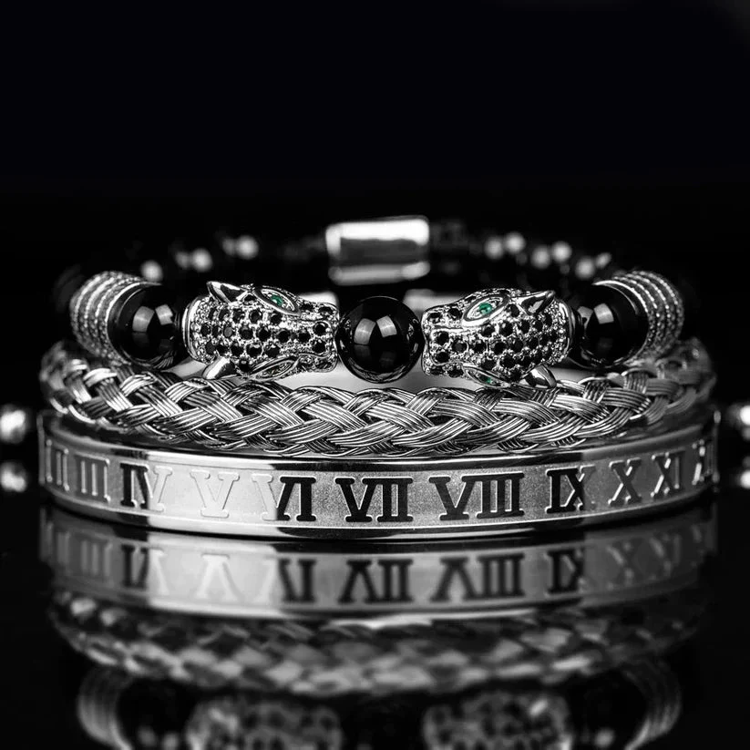 Men's Shiny Ármeths Bracelet Set - Image 19