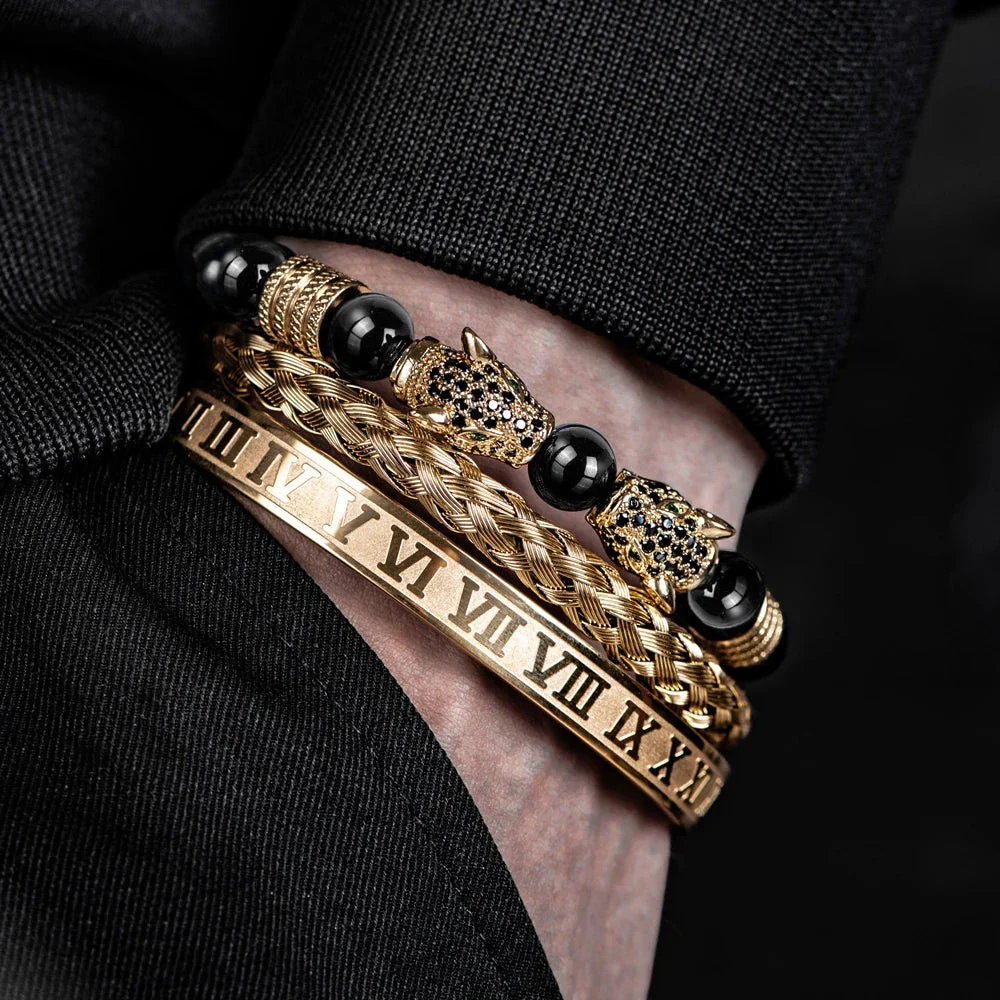 Men's Shiny Ármeths Bracelet Set - Image 3
