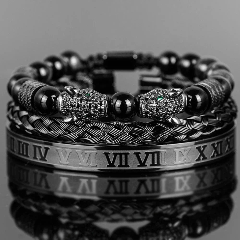 Men's Shiny Ármeths Bracelet Set - Image 6