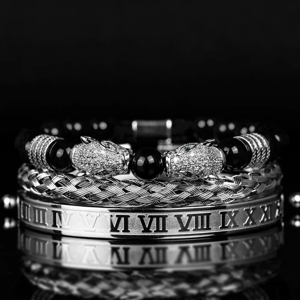Men's Shiny Ármeths Bracelet Set - Image 7