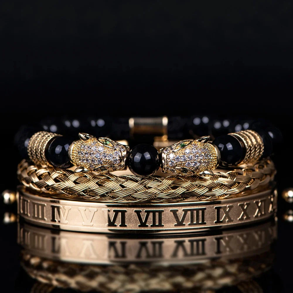 Men's Shiny Ármeths Bracelet Set - Image 8