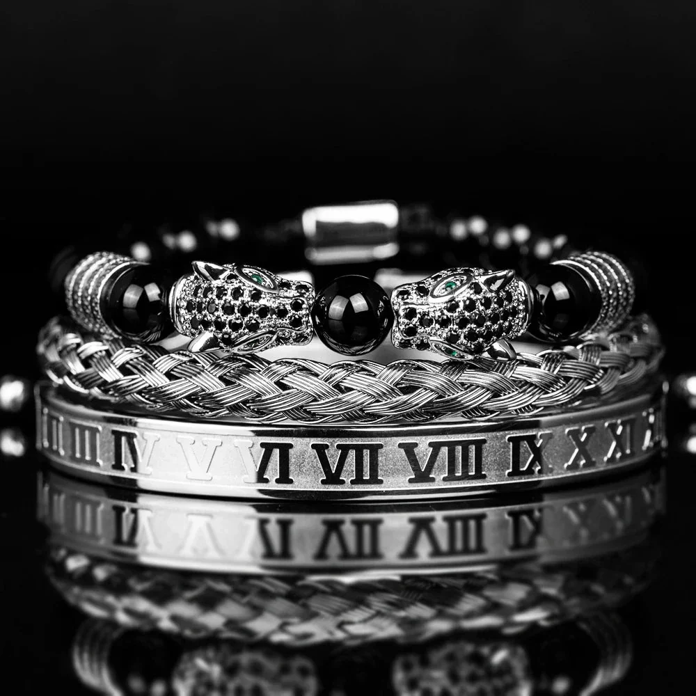 Men's Shiny Ármeths Bracelet Set - Image 9