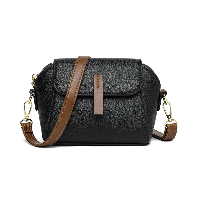 Millena Leather Shoulder Bag - Image 16