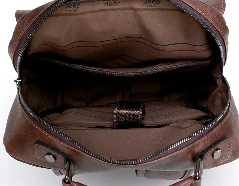 Premium Leather Backpack NomadTrail - Image 6