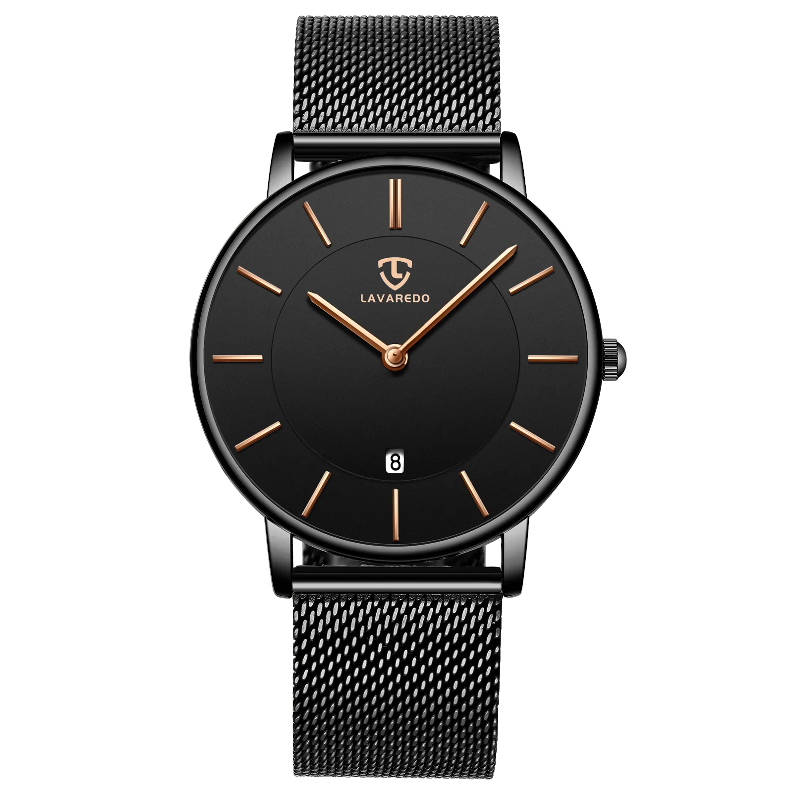 Refined Minimalist Men's Leather Wristwatch - Image 12