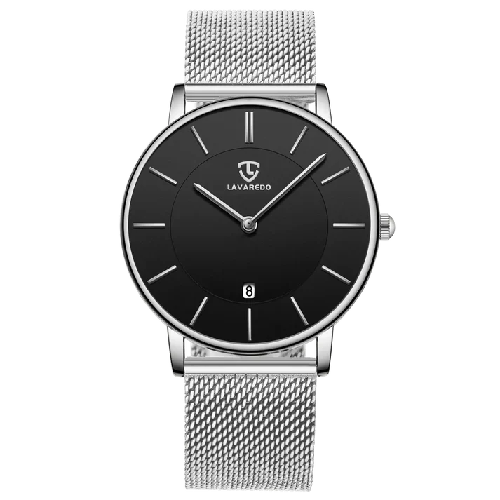 Refined Minimalist Men's Leather Wristwatch - Image 25