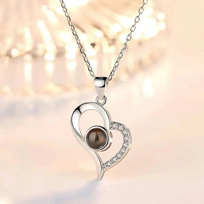 Rose of Love Heart Necklace - Image 15
