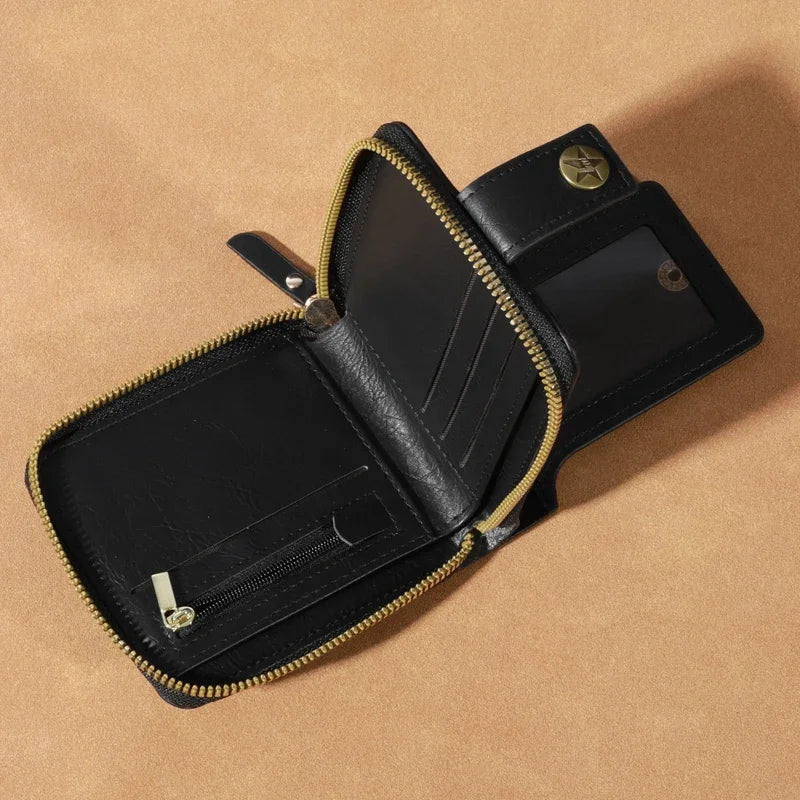 Rustic Men's Leather Wallet - Image 10