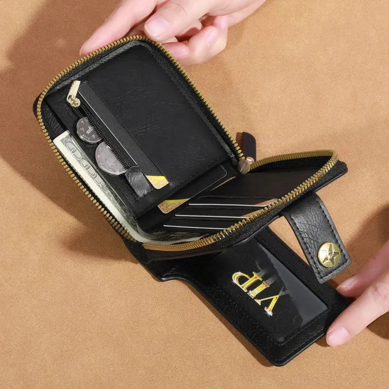 Rustic Men's Leather Wallet - Image 14