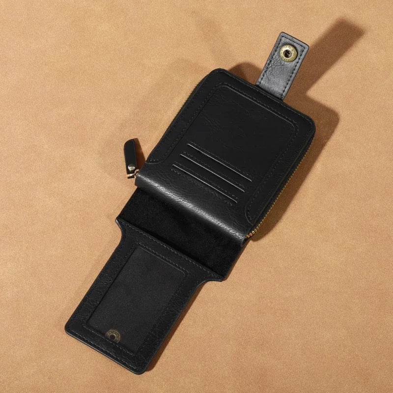 Rustic Men's Leather Wallet - Image 9