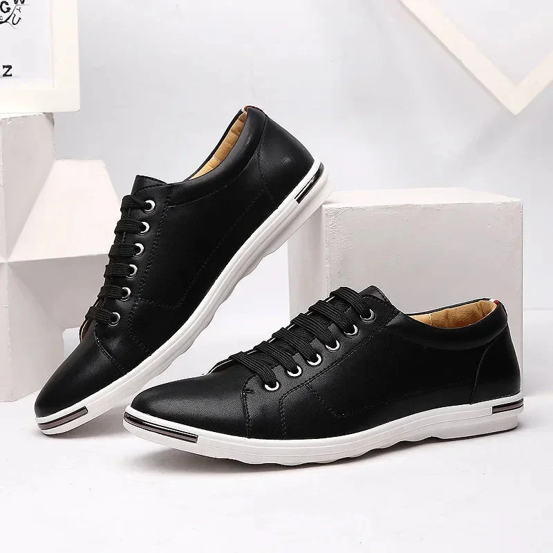 SANTORI LEATHER CASUAL SNEAKERS - Image 14