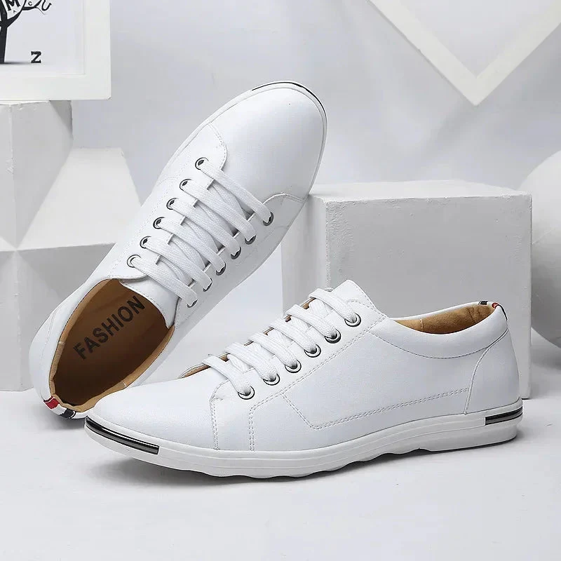 SANTORI LEATHER CASUAL SNEAKERS - Image 6